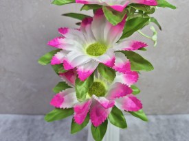 Ramo 5 flores grandes bicolores